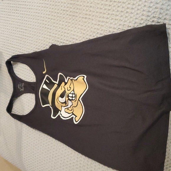 Wake Forest Nike Tank Top Size Medium (#11) - Picture 1 of 4